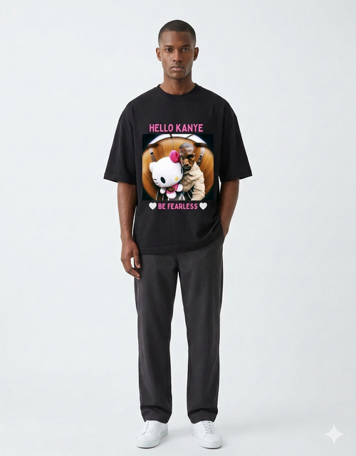 HELLO KANYE Oversized Tee