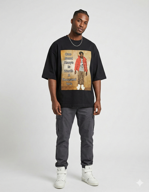 A thousand YE's Oversized Tee